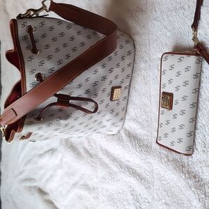 Dooney & Bourke Bucket Bag with Matching Wallet